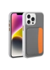 Apple iPhone 16 Pro Max Kılıf Kartlıklı Redclick X-Kart Silikon Kapak