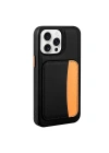 Apple iPhone 16 Pro Max Kılıf Kartlıklı Redclick X-Kart Silikon Kapak