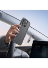 Apple iPhone 16 Pro Max Kılıf M-safe Şarj Özellikli Airbagli Raptic Apex Serisi Karbon Fiber Tasarımlı Kapak