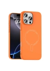 Apple iPhone 16 Pro Max Kılıf M-Safe Şarj Özellikli Kamera Korumalı Redclick Elio Sert PC Kapak