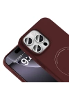 Apple iPhone 16 Pro Max Kılıf M-Safe Şarj Özellikli Kamera Korumalı Redclick Elio Sert PC Kapak