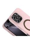 Apple iPhone 16 Pro Max Kılıf M-Safe Şarj Özellikli Redclick Aris Silikon Kapak