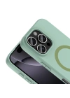 Apple iPhone 16 Pro Max Kılıf M-Safe Şarj Özellikli Redclick Aris Silikon Kapak