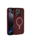 Apple iPhone 16 Pro Max Kılıf M-Safe Şarj Özellikli Redclick Aris Silikon Kapak