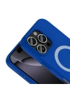 Apple iPhone 16 Pro Max Kılıf M-Safe Şarj Özellikli Redclick Aris Silikon Kapak