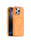 Apple iPhone 16 Pro Max Kılıf M-Safe Şarj Özellikli Redclick Lora PC Kapak