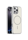 Apple iPhone 16 Pro Max Kılıf M-Safe Şarj Özellikli Redclick Lora PC Kapak