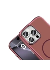 Apple iPhone 16 Pro Max Kılıf M-Safe Şarj Özellikli Redclick Lora PC Kapak