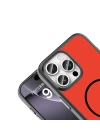 Apple iPhone 16 Pro Max Kılıf M-Safe Şarj Özellikli Redclick Lora PC Kapak