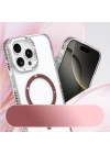 Apple iPhone 16 Pro Max Kılıf M-safe Şarj Özellikli Redclick Tera Silikon Kapak