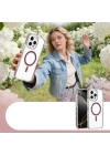 Apple iPhone 16 Pro Max Kılıf M-safe Şarj Özellikli Redclick Tera Silikon Kapak