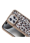 Apple iPhone 16 Pro Max Kılıf Taşlı ve Simli Tasarım Redclick Azra Kapak