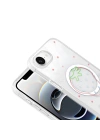 Apple iPhone 16E Kılıf M-Safe Şarj Özellikli Şeffaf Redclick Folk Sert Kapak