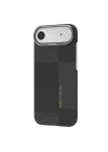 Apple iPhone 17 Air Kılıf M-safe Şarj Özellikli 600D Metal Kamera Çerçeveli Raptic Aramid Fiber Geotik Serisi Kapak