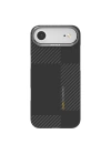 Apple iPhone 17 Air Kılıf M-safe Şarj Özellikli 600D Metal Kamera Çerçeveli Raptic Aramid Fiber Geotik Serisi Kapak
