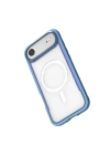 Apple iPhone 17 Air Kılıf M-safe Şarj Özellikli Airbagli Raptic Shield Serisi Şeffaf Arka Yüzey Kapak