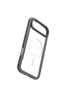 Apple iPhone 17 Air Kılıf M-safe Şarj Özellikli Airbagli Raptic Shield Serisi Şeffaf Arka Yüzey Kapak