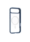 Apple iPhone 17 Air Kılıf M-safe Şarj Özellikli Airbagli Raptic Shield Serisi Şeffaf Arka Yüzey Kapak