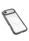 Apple iPhone 17 Air Kılıf M-safe Şarj Özellikli Airbagli Raptic Shield Serisi Şeffaf Arka Yüzey Kapak