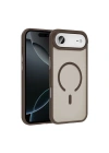 Apple iPhone 17 Air Kılıf M-safe Şarj Özellikli Mat Arka Yüzey Redclick Sio Kapak