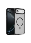 Apple iPhone 17 Air Kılıf M-safe Şarj Özellikli Mat Arka Yüzey Redclick Sio Kapak