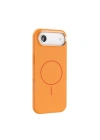 Apple iPhone 17 Air Kılıf M-Safe Şarj Özellikli Metal Kamera Çerçeveli Redclick Edi Silikon Kapak