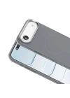 Apple iPhone 17 Air Kılıf M-Safe Şarj Özellikli Metal Kamera Çerçeveli Redclick Edi Silikon Kapak