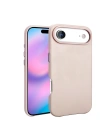 Apple iPhone 17 Air Kılıf M-safe Şarj Özellikli PU Deri Görünümlü Redclick Kupra Kapak