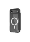 Apple iPhone 17 Air Kılıf M-Safe Şarj Özellikli Raptic Air Folio Şeffaf Kartlıklı Kapaklı Kılıf