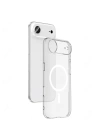 Apple iPhone 17 Air Kılıf Redclick M-safe Şarj Özellikli Şeffaf Kamera Çerçeveli Porto Kapak