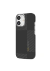 Apple iPhone 17 Kılıf M-safe Şarj Özellikli 600D Metal Kamera Çerçeveli Raptic Aramid Fiber Geotik Serisi Kapak