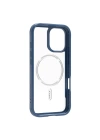 Apple iPhone 17 Kılıf M-safe Şarj Özellikli Airbagli Raptic Shield Serisi Şeffaf Arka Yüzey Kapak