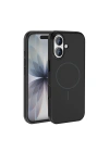 Apple iPhone 17 Kılıf M-Safe Şarj Özellikli Metal Kamera Çerçeveli Redclick Edi Silikon Kapak