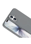 Apple iPhone 17 Kılıf M-Safe Şarj Özellikli Metal Kamera Çerçeveli Redclick Edi Silikon Kapak