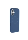 Apple iPhone 17 Kılıf M-Safe Şarj Özellikli Metal Kamera Çerçeveli Redclick Edi Silikon Kapak
