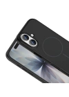 Apple iPhone 17 Kılıf M-Safe Şarj Özellikli Metal Kamera Çerçeveli Redclick Edi Silikon Kapak