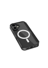 Apple iPhone 17 Kılıf M-Safe Şarj Özellikli Raptic Air Folio Şeffaf Kartlıklı Kapaklı Kılıf