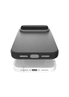 Apple iPhone 17 Pro Kılıf M-safe Şarj Özellikli 600D Metal Kamera Çerçeveli Raptic Aramid Fiber Serisi Kapak