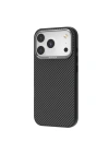 Apple iPhone 17 Pro Kılıf M-safe Şarj Özellikli 600D Metal Kamera Çerçeveli Raptic Aramid Fiber Serisi Kapak