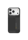 Apple iPhone 17 Pro Kılıf M-safe Şarj Özellikli 600D Metal Kamera Çerçeveli Raptic Aramid Fiber Geotik Serisi Kapak