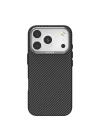 Apple iPhone 17 Pro Kılıf M-safe Şarj Özellikli 600D Metal Kamera Çerçeveli Raptic Aramid Fiber Serisi Kapak
