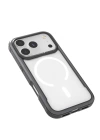 Apple iPhone 17 Pro Kılıf M-safe Şarj Özellikli Airbagli Raptic Shield Serisi Şeffaf Arka Yüzey Kapak