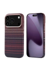 Apple iPhone 17 Pro Kılıf M-safe Şarj Özellikli Karbon Fiber Görünümlü Redclick Nekst Kapak