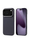 Apple iPhone 17 Pro Kılıf M-safe Şarj Özellikli Karbon Fiber Görünümlü Redclick Nekst Kapak