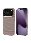 Apple iPhone 17 Pro Kılıf M-safe Şarj Özellikli Karbon Fiber Görünümlü Redclick Nekst Kapak