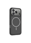 Apple iPhone 17 Pro Kılıf M-Safe Şarj Özellikli Metal Kamera Çerçeveli Redclick Sanremo Silikon Kapak