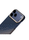 Apple iPhone 17 Pro Kılıf M-safe Şarj Özellikli Raptic Aramid Skin Serenity Serisi Kapak