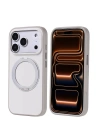 Apple iPhone 17 Pro Kılıf M-Safe Şarj Özellikli Standlı Redclick Proton Silikon Kapak