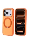 Apple iPhone 17 Pro Kılıf M-Safe Şarj Özellikli Standlı Redclick Proton Silikon Kapak
