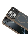 Apple iPhone 17 Pro Kılıf Mat Arka Yüzey Wireless Şarj Özellikli Redclick Flet M-safe Kapak